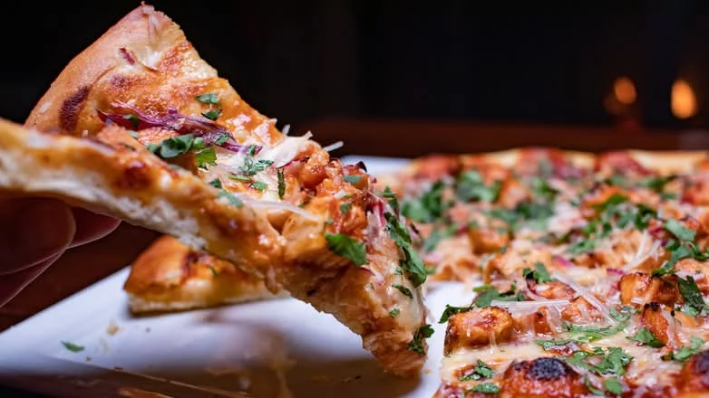 Spicy BBQ Chicken Pizza