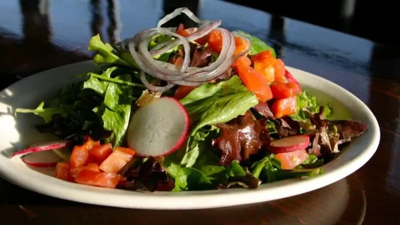 Wild Seasonal Greens Salad