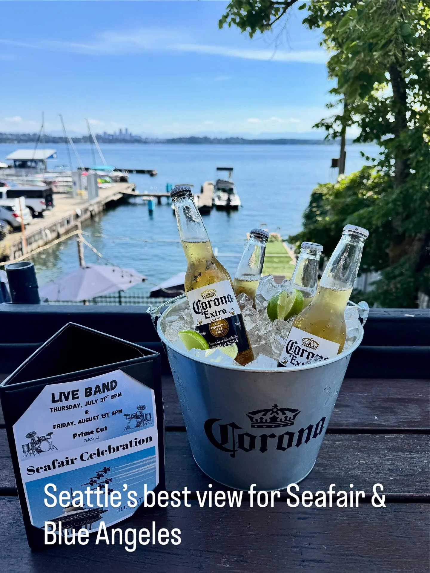 Seafair Weekend — Blue Angels brunch + Prime Cut live